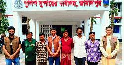 জামালপুরে ১০০০ ইয়াবা ও হেরোইনসহ ৫ মাদক কারবারি আটক