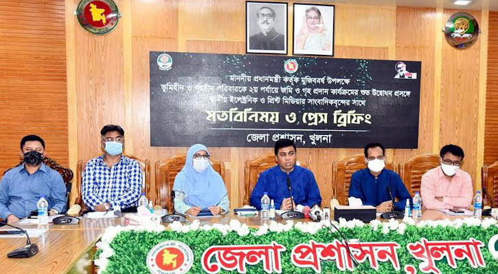 1,351 landless families to get semi-pucca houses in Khulna