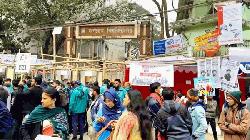 জকসু নির্বাচনের ভোটগ্রহণ চলছে