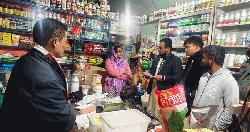 সোনাইমুড়ীতে নকল সার বিক্রির অভিযোগে জরিমানা, সার জব্দ
