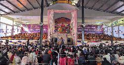 রাঙ্গামাটিতে বৌদ্ধ ধর্মাবলম্বীদের সর্বোচ্চ ধর্মীয় গুরুর ১০৭তম জন্মদিন পালিত