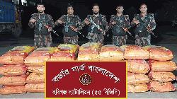 হবিগঞ্জে মিনি ট্রাকসহ ১৪ লাখ টাকার ভারতীয় জিরা জব্দ