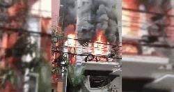 রাজধানীর উত্তরায় ভবনে আগুন, নিহত বেড়ে ৬