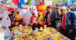 লক্ষ্মীপুরে তিন হাজার শিক্ষার্থীর অংশগ্রহণে পিঠা উৎসব