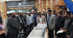 দিনাজপুরে পোস্টাল ব্যালট বাক্স বন্ধকরণ কার্যক্রম সম্পন্ন