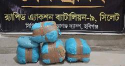 হবিগঞ্জে ২০ কেজি গাঁজাসহ মাদক ব্যবসায়ী গ্রেফতার