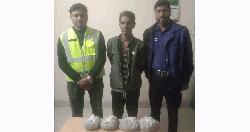 গাঁজাসহ মাদক ব্যবসায়ী আটক