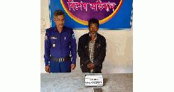 উলিপুরে গাঁজাসহ যুবক আটক 