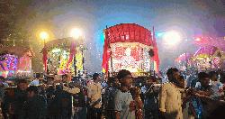 ফুলবাড়ীতে বর্ণিল আয়োজনে দোল উৎসব আয়োজন
