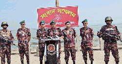 টেকনাফ সীমান্তে জ্বালানি তেল পাচার রোধে বিজিবির নজরদারি জোরদার