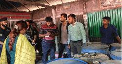 ব্রাহ্মণবাড়িয়ায় তেলের ভাণ্ডার উন্মোচন: ১০ হাজার লিটার জব্দ