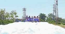 মুন্সিগঞ্জে ১৩৯ কোটি টাকা মূল্যের নিষিদ্ধ কারেন্ট জাল জব্দ