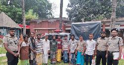 গোয়ালন্দে মাদকবিরোধী অভিযানে আটক ১০