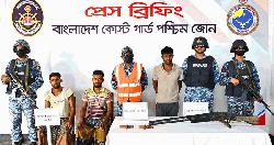 সুন্দরবনে পৃথক অভিযানে জিম্মি ২ জেলে উদ্ধার, ডাকাত আটক