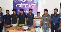আশুলিয়ায় আন্তঃজেলা ডাকাত দলের ৬ সদস্য গ্রেপ্তার