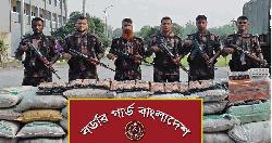 হবিগঞ্জে ২ কোটি টাকার ভারতীয় অবৈধ ওষুধ ও ফুচকা জব্দ