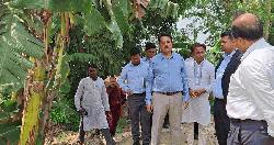 হাটহাজারীতে ইজিপিপি খাল পরিদর্শনে প্রধানমন্ত্রীর মুখ্যসচিব