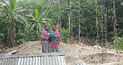মাদারীপুরে চাঁদা না দেওয়ায় প্রবাসীর বাড়ি নির্মাণে বাধার অভিযোগ