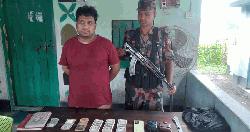 বাংলাবান্ধায় বৈদেশিক মুদ্রাসহ ভারতীয় নাগরিক আটক
