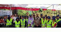 কাপ্তাইয়ের ব্যাঙছড়ি প্রকল্প পরিদর্শনে কানাডিয়ান হাইকমিশনার