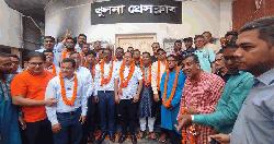খুলনা প্রেসক্লাবে সভাপতি সরোয়ার সম্পাদক তরিকুল