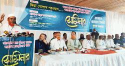 গণভোটের রায় অস্বীকারে দেশকে সংকটে ঠেলে দিচ্ছে সরকার: গোলাম পরওয়ার