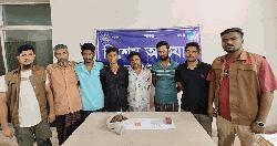 সাভার-আশুলিয়ায় অভিযানে ৬ মাদক ব্যবসায়ী গ্রেপ্তার 