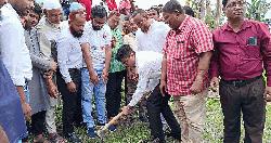 রাজারহাটে খাল খনন কর্মসূচির উদ্বোধন