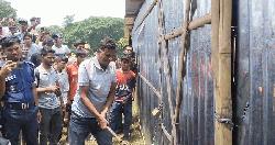 জগন্নাথপুরে তালাবদ্ধ ঘর থেকে যুবকের ঝুলন্ত মরদেহ উদ্ধার