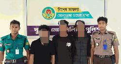 খুলনায় কিশোর গ্যাংয়ের ৩ সদস্য গ্রেপ্তার