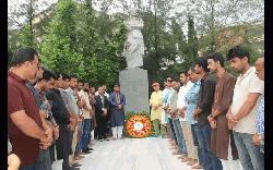 নজরুল বিশ্ববিদ্যালয়ে ১২৭তম নজরুল জয়ন্তীতে কবির প্রতি শ্রদ্ধা নিবেদন