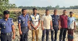 বাগমারায় ফসলি জমি নষ্ট করে পুকুর খনন, একজনকে কারাদণ্ড