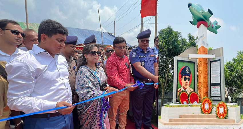 রায়পুরায় বীরশ্রেষ্ঠ মতিউর রহমানের স্মৃতি ম্যুরাল ‘বাংলার ঈগল’ উদ্বোধন