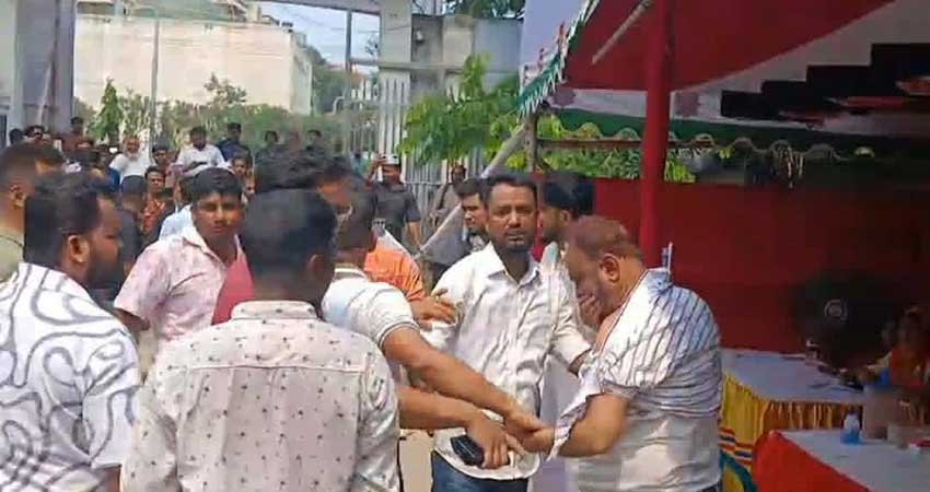 নারায়ণগঞ্জে বিএনপি নেতার ওপর যুবদল নেতাকর্মীদের হামলা