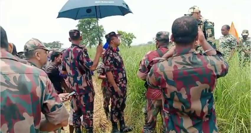 নওগাঁয় ১৭ জনকে পুশইনের চেষ্টা, বিজিবির প্রতিরোধ