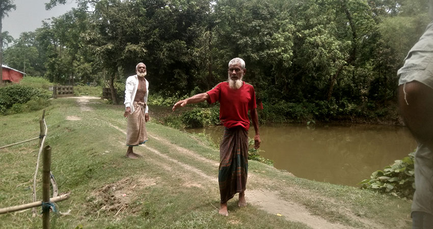 কেন্দুয়ায় ৭ শতাংশ জমি নিয়ে বিরোধ, দুই পরিবারের ১০ মামলা