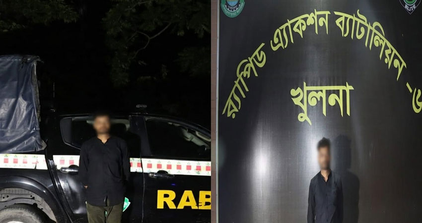 একাধিক মামলার আসামি সজল আকন গ্রেপ্তার