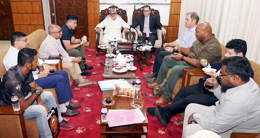 কেসিসি প্রশাসকের সঙ্গে মার্কিন দূতাবাসের উচ্চপদস্থ কর্মকর্তাদের মতবিনিময় সভা