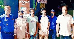 চিরিরবন্দরে ৩ মাদকসেবীকে কারাদণ্ডসহ জরিমানা