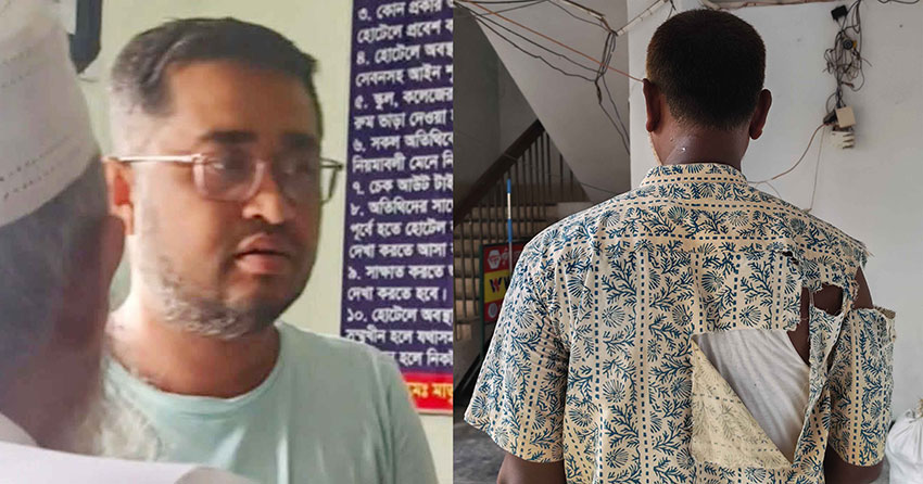হাজীগঞ্জে প্রেসক্লাব কার্যালয় থেকে তুলে নিয়ে সাংবাদিককে মারধর