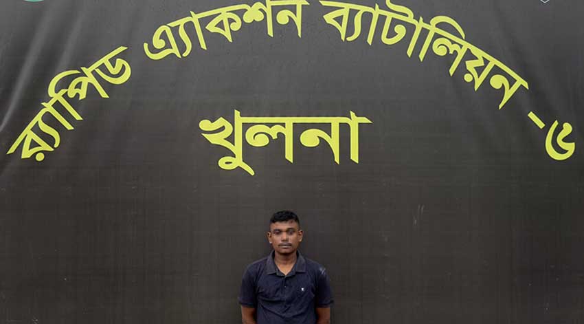 খুলনায় হত্যা মামলার আসামি ফয়সাল বাদশা গ্রেপ্তার