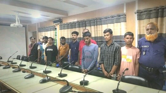 হালুয়াঘাটে মাদকবিরোধী অভিযান: ৯ জনের কারাদণ্ড