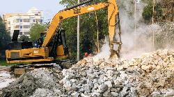 সোনারগাঁওয়ে অবৈধ চুনা কারখানা গুড়িয়ে দিলো তিতাস 