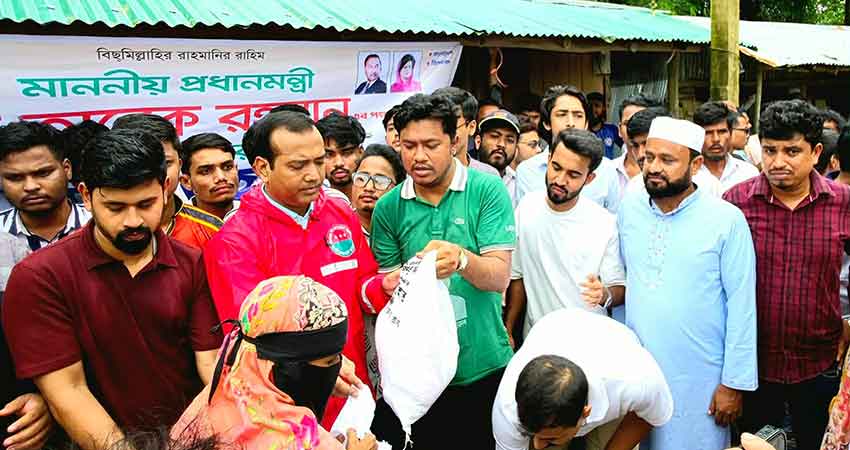 দুর্যোগ-দুর্বিপাকে ছাত্রদল সবসময় মানুষের পাশে থেকেছে: রাকিব