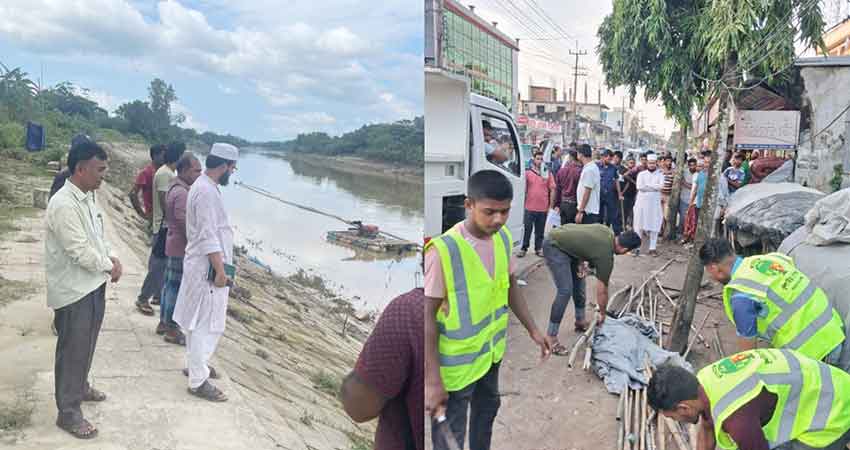 কুলাউড়ায় ভ্রাম্যমান আদালতের অভিযান