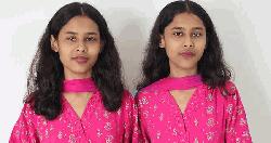 নাটোরে দুই যমজ বোনের ট্যালেন্টপুলে বৃত্তি লাভ
