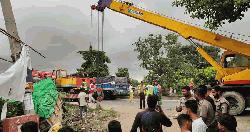 সোনারগাঁওয়ে ট্রাকের ধাক্কায় পথচারী নিহত, আহত ৪