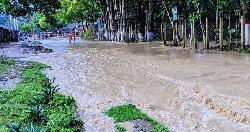 খাগড়াছড়িতে অতি ভারী বৃষ্টিতে প্লাবিত নিম্নাঞ্চল, পানিবন্দি মানুষ