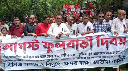 ফুলবাড়ী কয়লা খনি নিয়ে অর্থমন্ত্রীর বক্তব্যকে ‘বিশ্বাসঘাতকতা’ বললেন আনু মোহাম্মদ