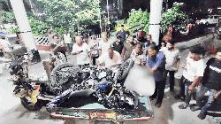 ভাঙ্গায় বাস ও মোটরসাইকেলের মুখোমুখি সংঘর্ষে নিহত ৩ 
